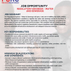 PURC - Job Opportunity - Regulatory Engineer – Water and Sewerage